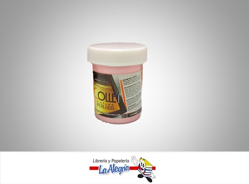 [PERLAF13] PINTURA PERLADA 65GR ROSA LOTTO MARCA COLLET   
