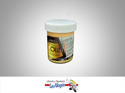[PERLAF14] PINTURA PERLADA 65GR SERPENTINA MARCA COLLET   