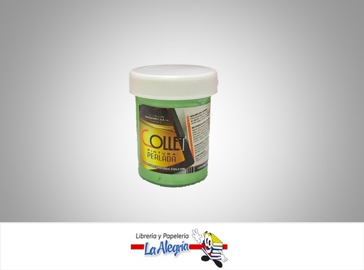 [PERLAF17] PINTURA PERLADA65GR VERD MANZANA MARCA COLLET   