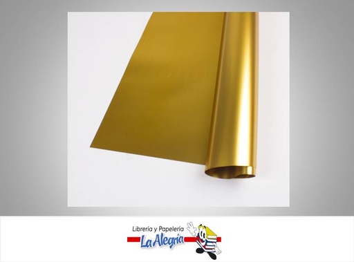 [PHOJ022] PAPEL HOJILLA 70 CM DORADO X MTR MARCA S/M