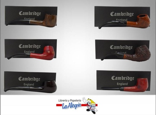 [PIPAS253] PIPAS D/MADERA PEQUENA MARCA CAMBRIDGE   