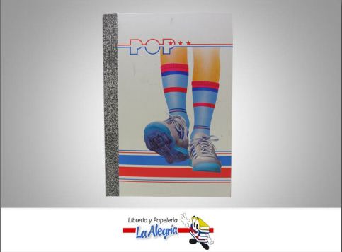 [POP3160] CUADERNO EMPASTADO PEQ 1LINEA 60H MARCA POP   