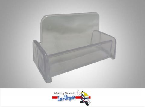 [PTL3001] PORTA TARJETA ACRILICO MARCA ABARCA   
