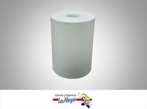 [RB77X57] ROLLO PAPEL BOND 77MMX57MM UND MARCA S/M   