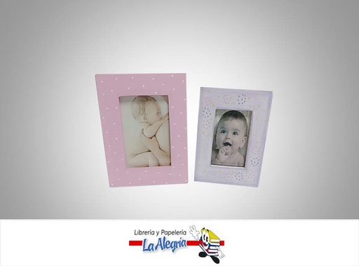 [RET003] PORTARRETRATO MEDIANO PINTADO BEBE UND    
