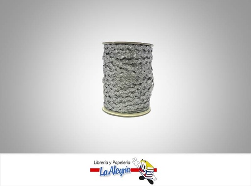 [RIK7202050] CINTA ZIG ZAG 03MM PLATEADO XMETRO MARCA S/M   