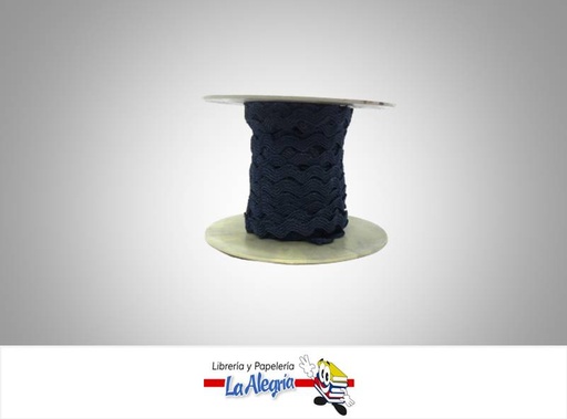 [RIK7204014] CINTA ZIG ZAG 05MM AZUL ULTRAMAR XMETRO MARCA S/M   