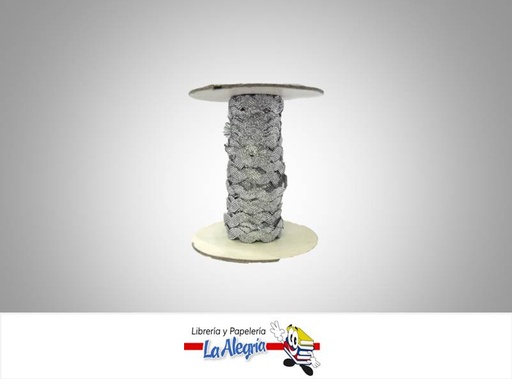 [RIK7204050] CINTA ZIG ZAG 05MM PLATEADO XMETRO MARCA S/M   