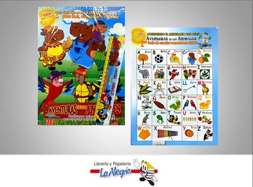 [ROM001] ROMPECABEZA CON REGLA AVENTURAS CON ANI    