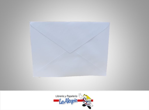 [S12] SOBRE NRO12 19X17,7 CM BLANCO UND MARCA S/M   