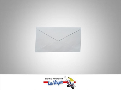 [S12X20] SOBRE NRO12 19X13,2 CM BLANCO UND MARCA S/M   