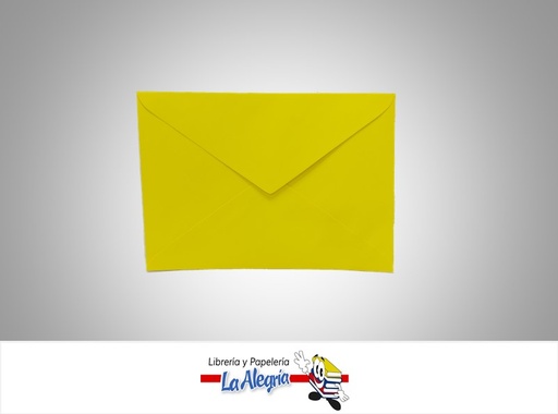 [S12X20C007] SOBRE NRO12 19X13,2 CM AMARILLO UND MARCA S/M   