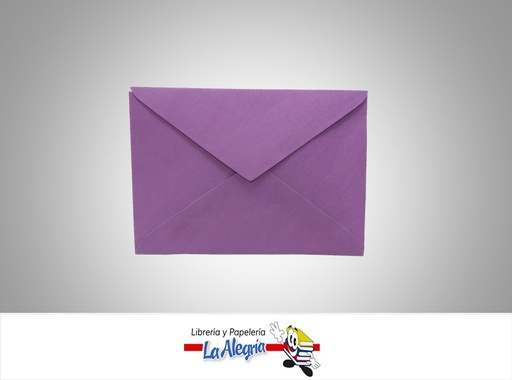[S12X20C011] SOBRE NRO12 19X13,2 CM MORADO UND MARCA S/M   