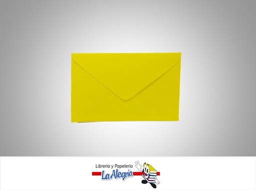 [S13C007] SOBRE NRO13 17,8X11,2 CM AMARILLO UND MARCA S/M   