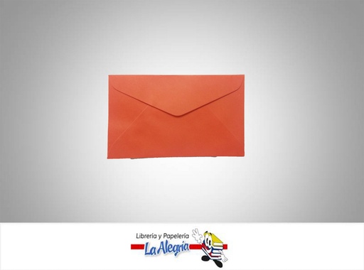 [S13C008] SOBRE NRO13 17,8X11,2 CM NARANJA UND MARCA S/M   
