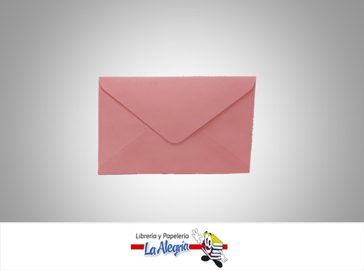 [S13C009] SOBRE NRO13 17,8X11,2 CM ROSADO UND MARCA S/M   