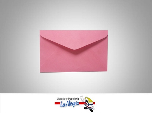 [S13C030] SOBRE NRO13 17,8X11,2 CM ROSADO C UND MARCA S/M   