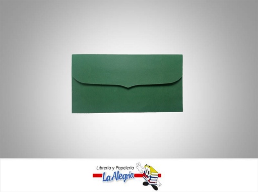[S20C0014] SOBRE NRO20 20,1X9,5 CM VERDE OSC UN MARCA S/M   