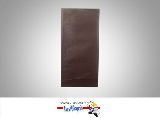 [SEDA013] PAPEL SEDA 50X70 CM MARRON PLIEGO MARCA S/M   