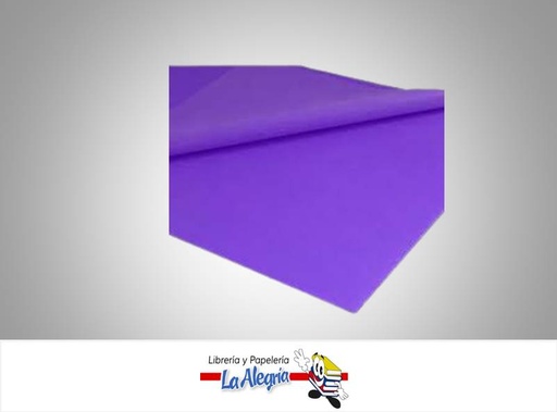 [SEDA016] PAPEL SEDA MORADO PLIEGO 50X70CM UND    