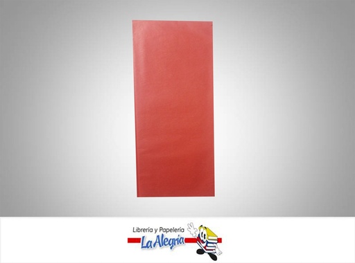 [SEDA022] PAPEL SEDA 50X70 CM NARANJA ZAPOTE PLIEGO MARCA S/M