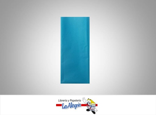 [SEDA039] PAPEL SEDA 50X70CM AZUL CIELO PLIEGO MARCA S/M   