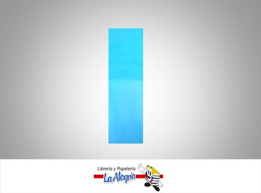 [SEDA065] PAPEL SEDA 50X70 CM AZUL TURQUESA MARCA S/M   