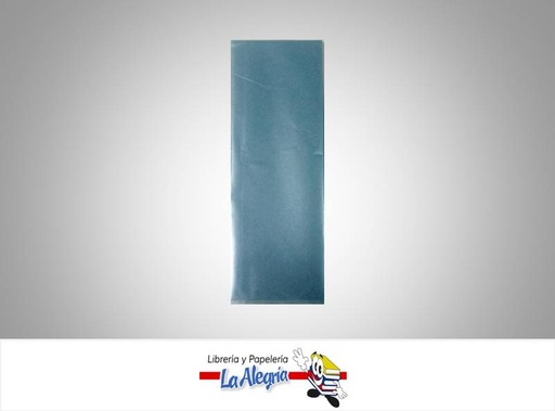 [SEDAPER1] PAPEL SEDA 50X70CM PERLADO AZUL PLIEGO MARCA S/M   