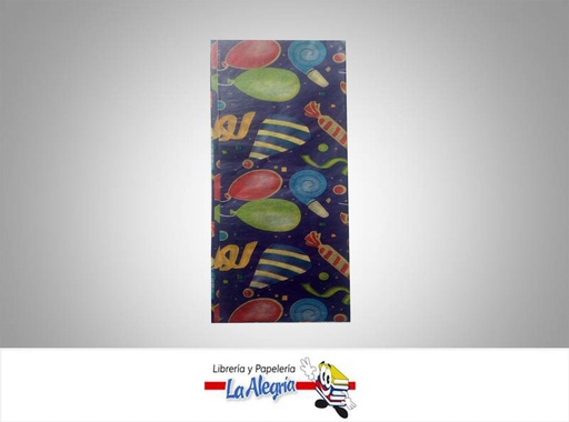 [SEDAX1G] PAPEL SEDA 50X70 CM FIESTA MORADO PLIEGO MARCA S/M   