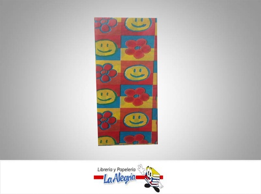 [SEDAX1K] PAPEL SEDA 50X70 CM CARITA/FLOR PLIEGO MARCA S/M   