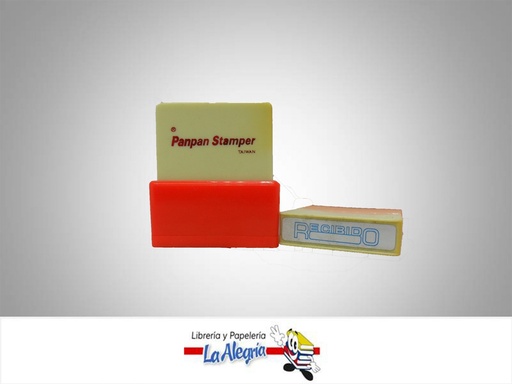 [SELLO027] SELLO PLASTICO RECIBIDO MARCA PANPAN STAMPER   