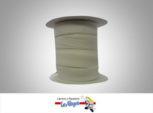 [SES007016] CINTA SESGO 25MM BLANCO XMETRO MARCA S/M   