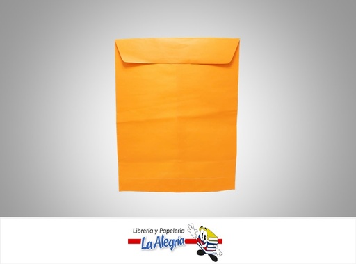 [SOBCAR008] SOBRE CARTA 23X29 CM CARTA NARANJA UND MARCA S/M   