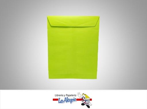 [SOBCAR022] SOBRE CARTA 23X29 CM VERDE MANZ UND MARCA S/M   