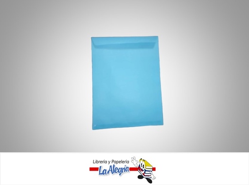 [SOBCAR026] SOBRE CARTA 23X29 CM AZUL CIELO UND MARCA CROMO DISEÑOS   