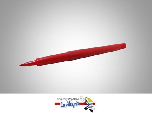 [STYLO03] MARCADOR PERMANENTE P/FINA ROJO UND MARCA STYLO   