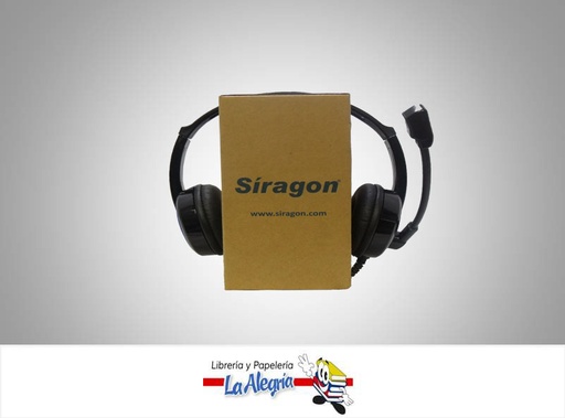 [SVH650] AUDIFONOS CON MICROFONO MARCA SIRAGON   