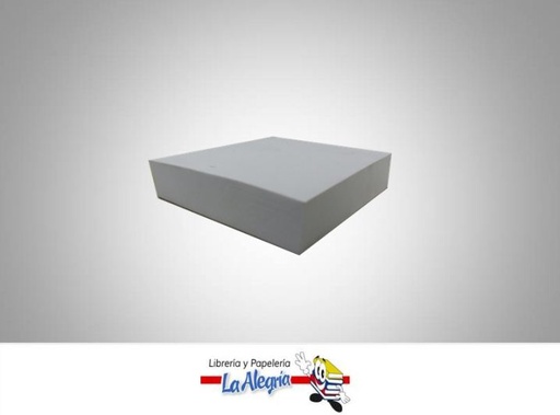 [TACO09] TACO BLANCO 200H 10X10CM MARCA S/M   