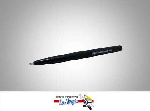 [TOP] MARCADOR PERMANENTE PTA/FINA NEGRO UND MARCA LIDERPEN   
