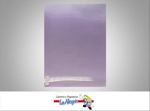 [TPE003] TAPA P/ENCUAD TRANSP MORADO CARTA UND MARCA S/M   