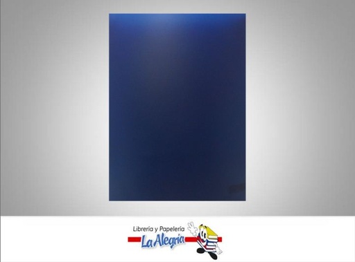 [TPE007] TAPA PARA ENCUADERNAR TRANSPARENTE LINEA DIAGONAL CARTA AZUL UND MARCA S/M
