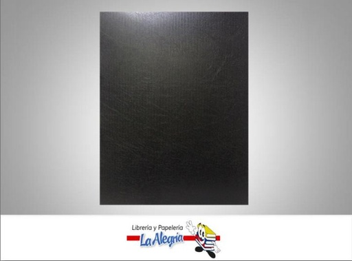 [TPE008] TAPA P/ENCUAD SEMICUERO CARTA NEGROUND MARCA S/M   