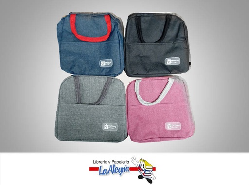 [WEYOUNG] VIANDA TERMICA LONA AISLADA 23X20CM JEAN    