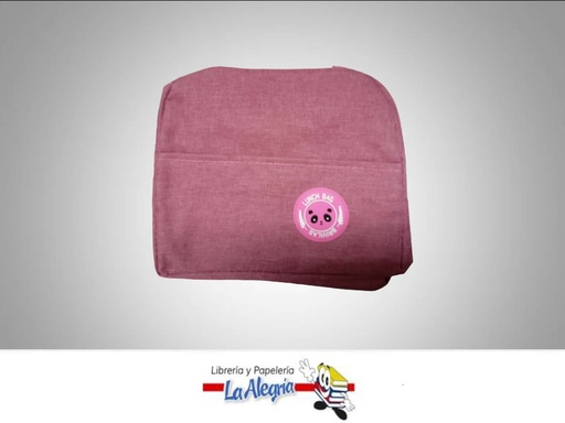 [WEYOUNG04] LONCHERA TERMICA 23X20CM FUCSIA MARCA BRIVILAS