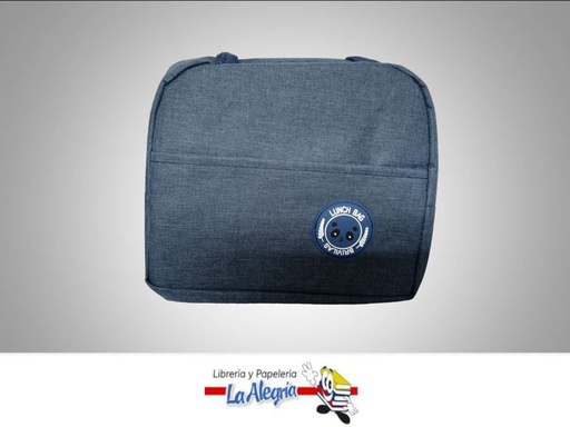 [WEYOUNG05] LONCHERA TERMICA 23X20CM AZUL MARCA BRIVILAS