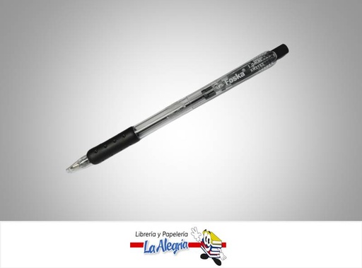 [XH2152-N] BOLIGRAFO 1.0 MM NEGRO FOSKA UND MARCA FOSKA   