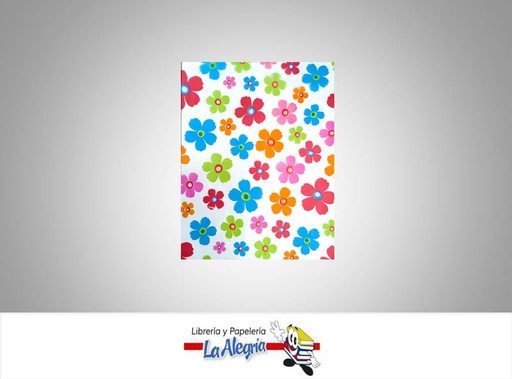 [YYCL02] PAPEL CELOFAN FLORES X METRO MARCA S/M   