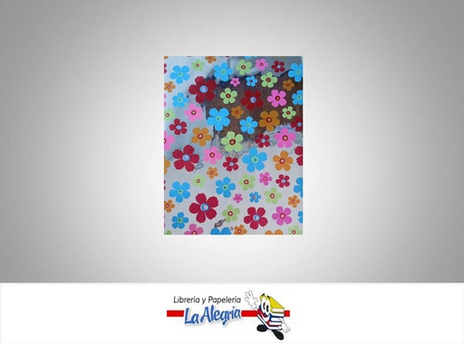 [YYM026] PAPEL HOJILLA FLORES X METRO MARCA S/M   