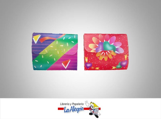 [Z0001] SOBRE DE REGALO 8,9X6 CM VARIADO UND MARCA S/M   