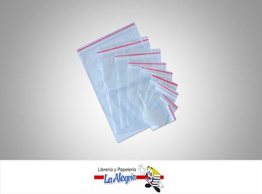 [ZIPLOC6X10] BOLSA ZIPLOC 6X10 CM UND MARCA S/M   